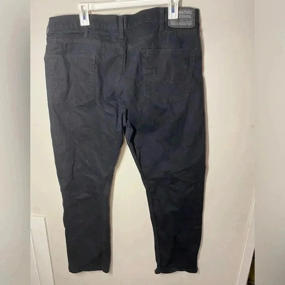 Signature by Levi Strauss black denim jeans | size 37 slim - Picture 2 of 7